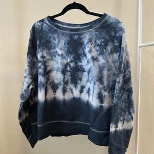 JoyLab Indigo Tie-Dye Top